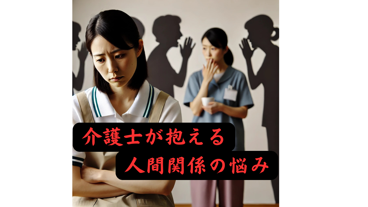 介護士が抱える人間関係の悩み