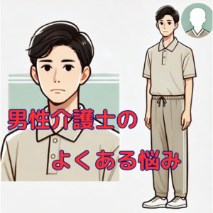 男性介護士のよくある悩み